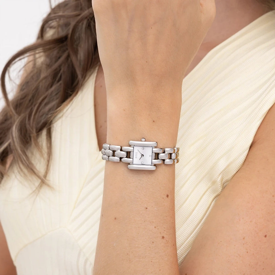 BOSS Ladies' Violet Square Dial Link Bracelet Watch