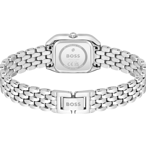 BOSS Ladies Mae Petite 22mm Square Dial Bracelet Watch