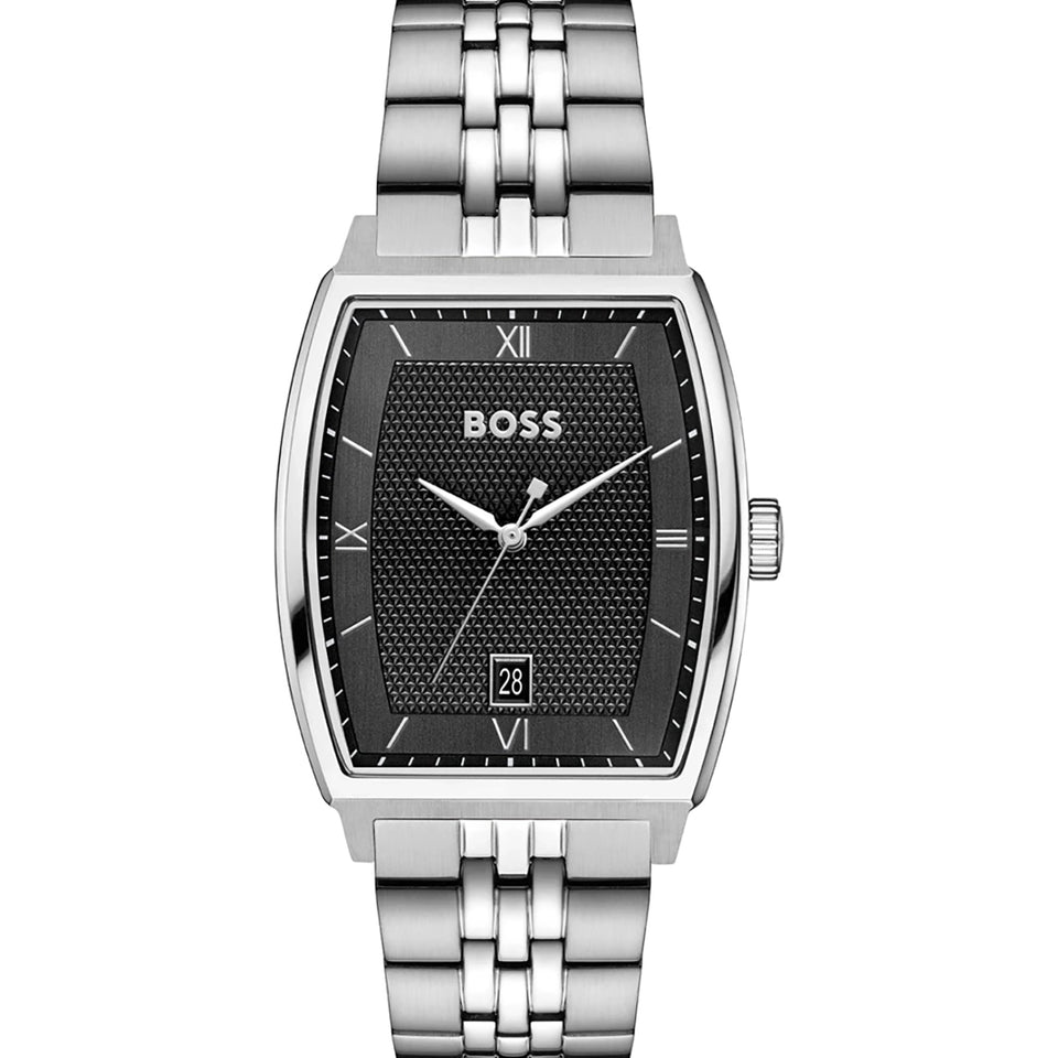 BOSS Men's Principle Ark Black Dial Bracelet Watch