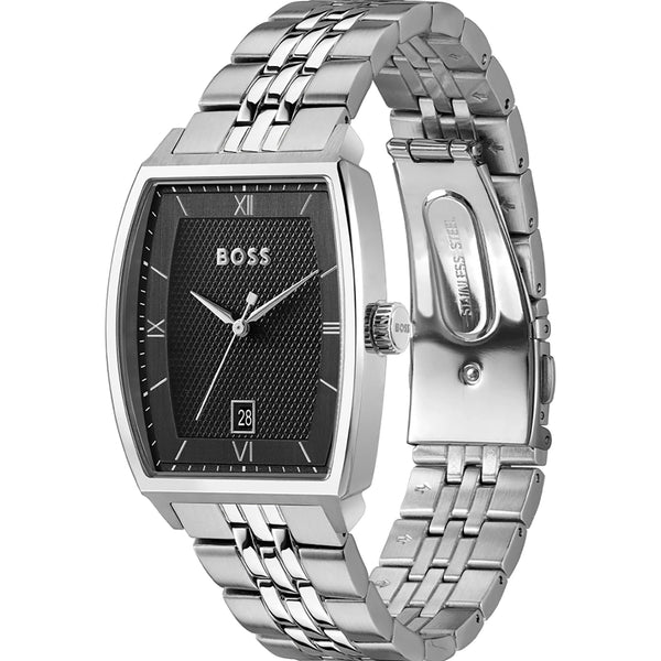BOSS Men's Principle Ark Black Dial Bracelet Watch