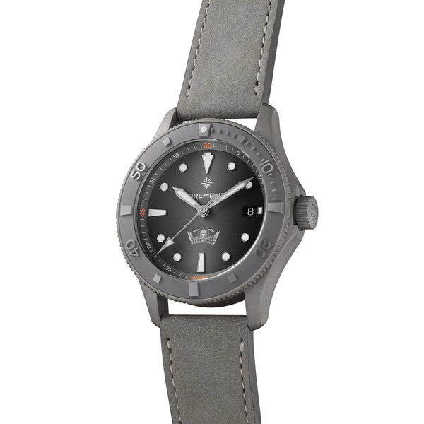 Bremont HMAF Supermarine 40mm Date Men's Leather Watch