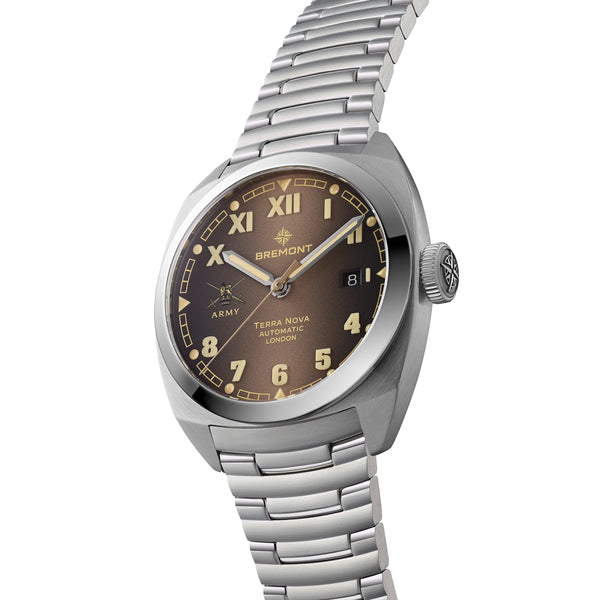 Bremont HMAF Terra Nova 40.5mm Automatic Caramel Dial Watch