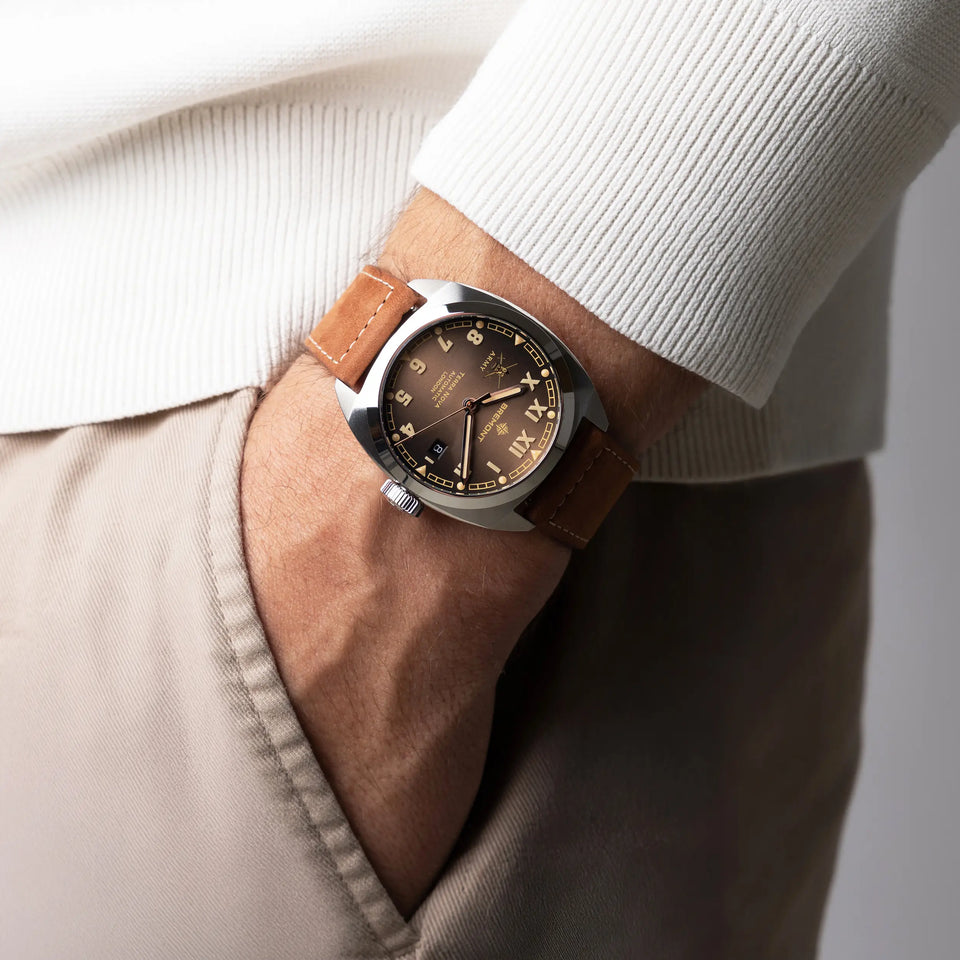 Bremont HMAF Terra Nova 40.5mm Caramel Dial Automatic Watch