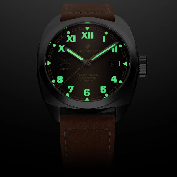 Bremont HMAF Terra Nova 40.5mm Caramel Dial Automatic Watch