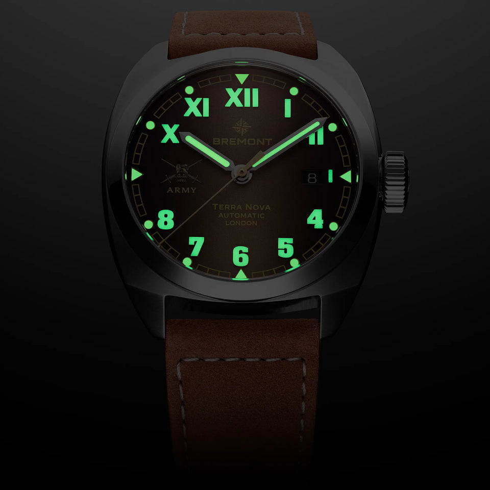 Bremont HMAF Terra Nova 40.5mm Caramel Dial Automatic Watch