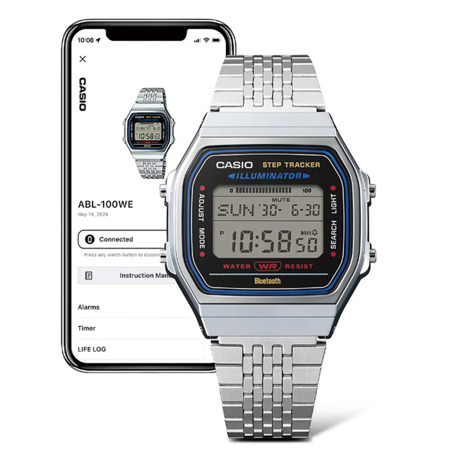 Casio Casio Men's Classic 38mm Digital Watch ABL-100WE-2AEF