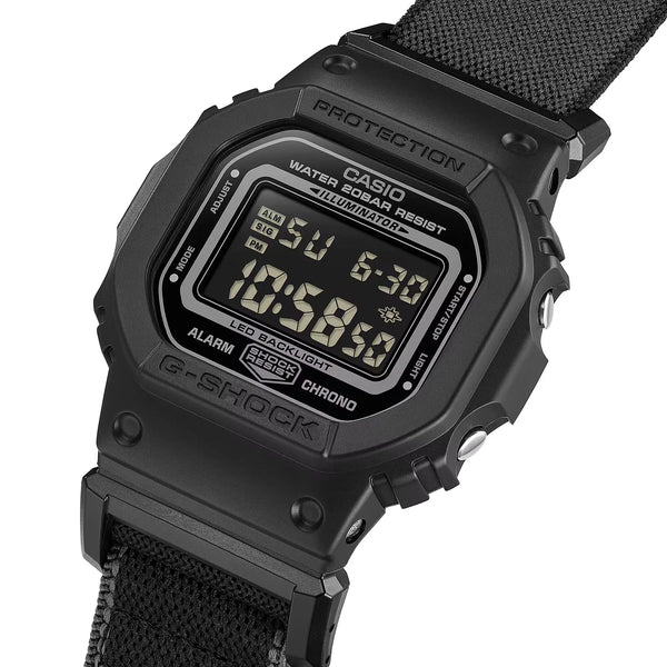 Casio G-Shock FIDLOCK® Buckle 43mm All Black Performance Watch