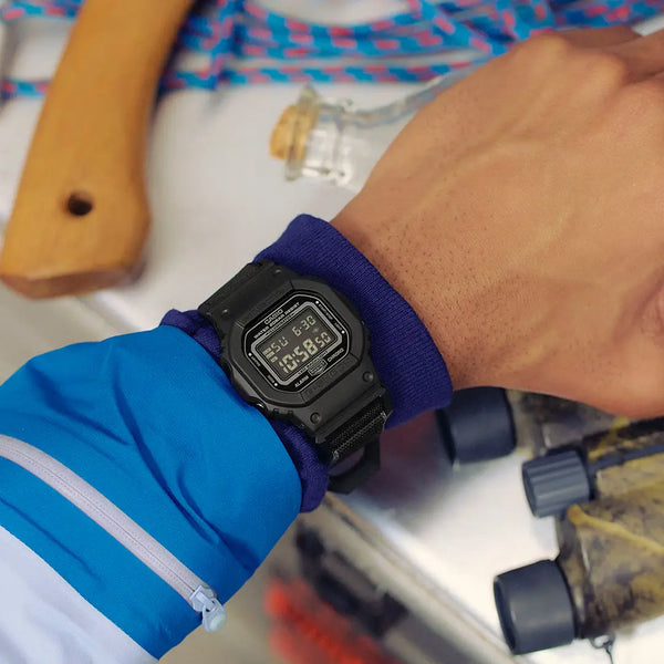 Casio G-Shock FIDLOCK® Buckle 43mm All Black Performance Watch