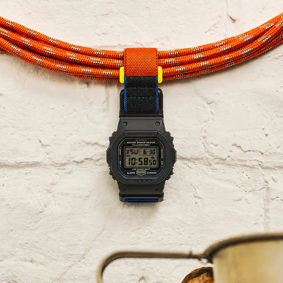 Casio G-Shock FIDLOCK® Buckle 43mm Multi-Colour Performance Watch