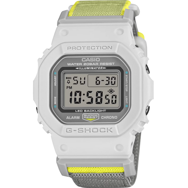 Casio G-Shock FIDLOCK® Buckle 43mm Light Grey Performance Watch