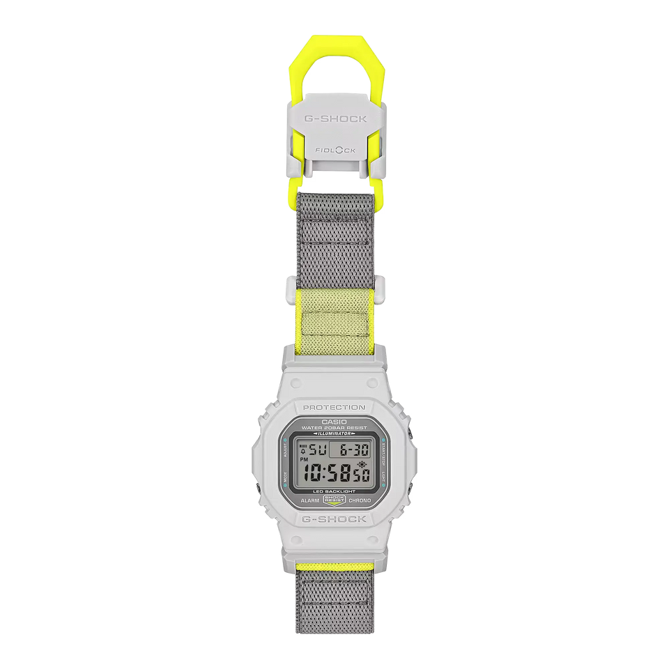 Casio G-Shock FIDLOCK® Buckle 43mm Light Grey Performance Watch