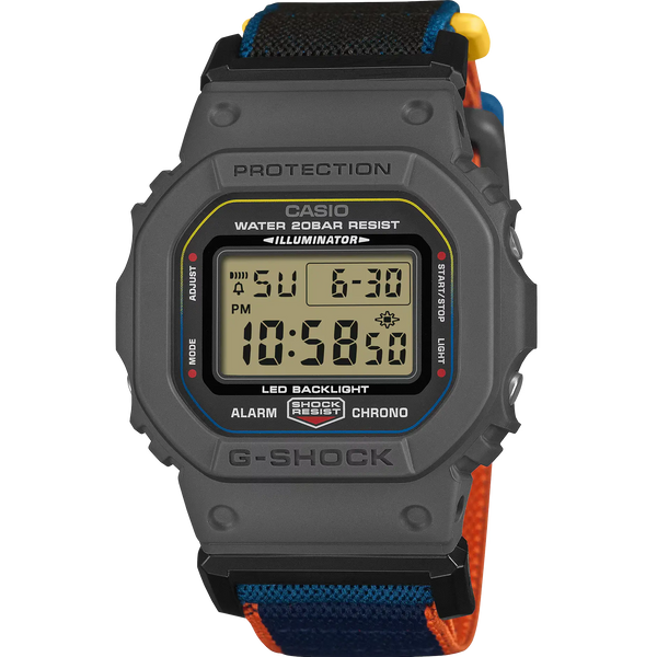 Casio G-Shock FIDLOCK® Buckle 43mm Multi-Colour Performance Watch