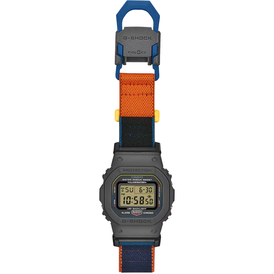 Casio G-Shock FIDLOCK® Buckle 43mm Multi-Colour Performance Watch