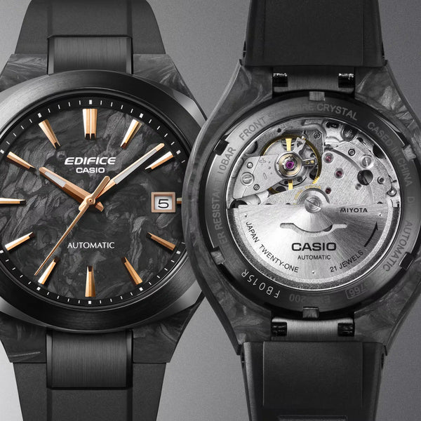 Casio Edifice Men's Forged Carbon Automatic 39mm Watch