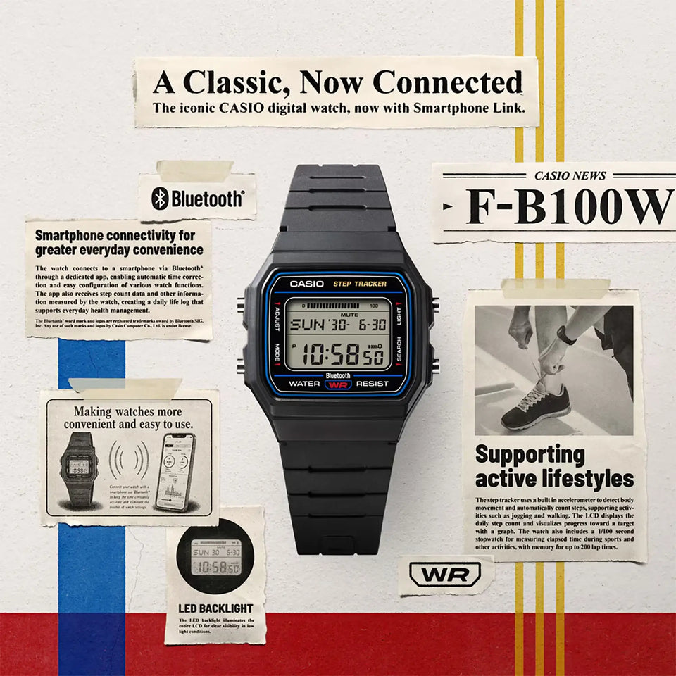 Francis & Gaye Classic Digital 38mm Men's Black Watch
