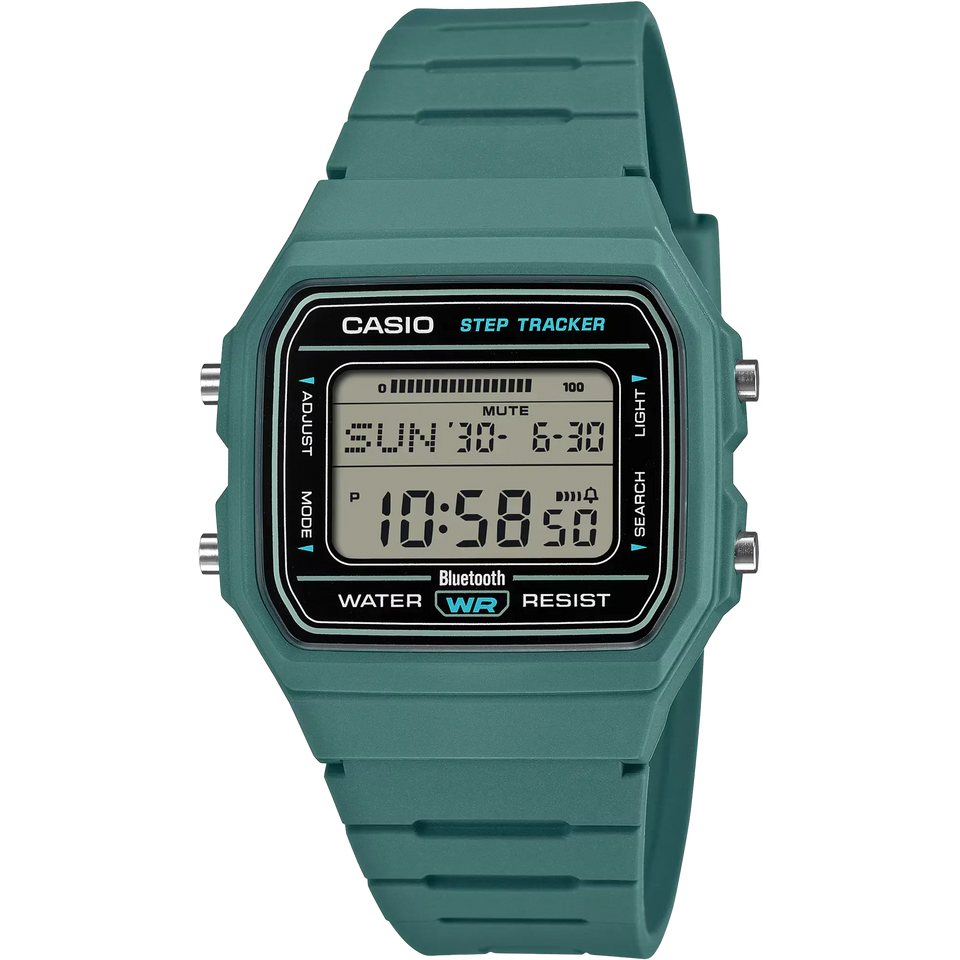 Casio Classic Digital 38mm Men's Green Watch