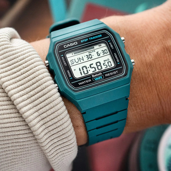 Casio Classic Digital 38mm Men's Green Watch