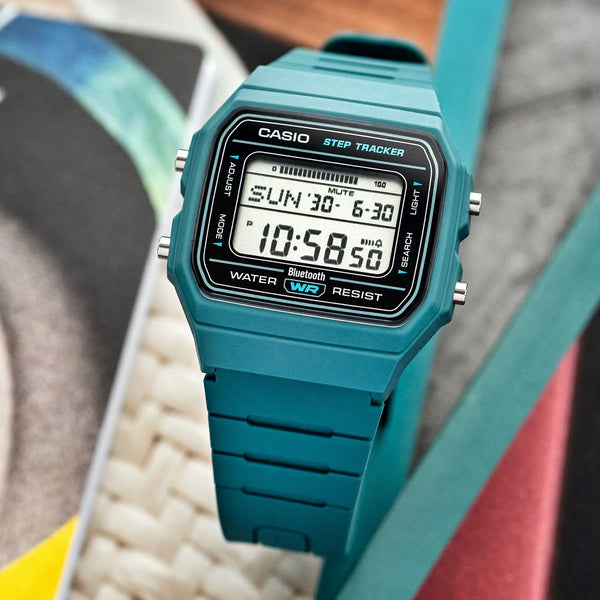 Casio Classic Digital 38mm Men's Green Watch