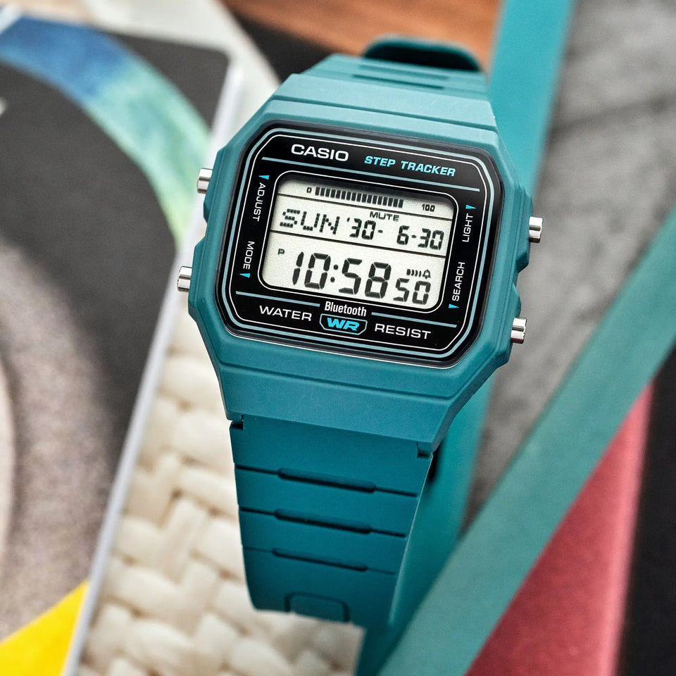 Casio Classic Digital 38mm Men's Green Watch