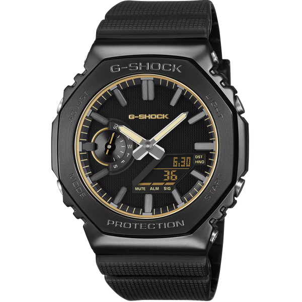 Casio G-Shock G-STEEL 2100 Series 44mm Deep Black Watch