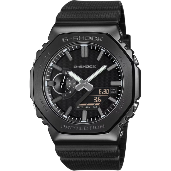 Casio G-Shock G-STEEL 2100 Series 44mm Deep Black Watch
