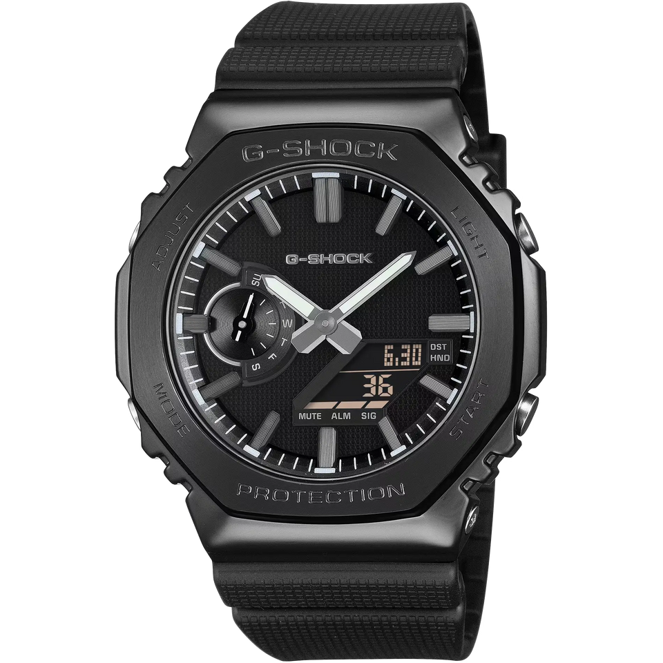 Casio G-Shock G-STEEL 2100 Series 44mm Deep Black Watch