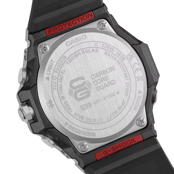 Casio G-Shock G-Steel Men's 44mm Black Dial Tough Solar Watch