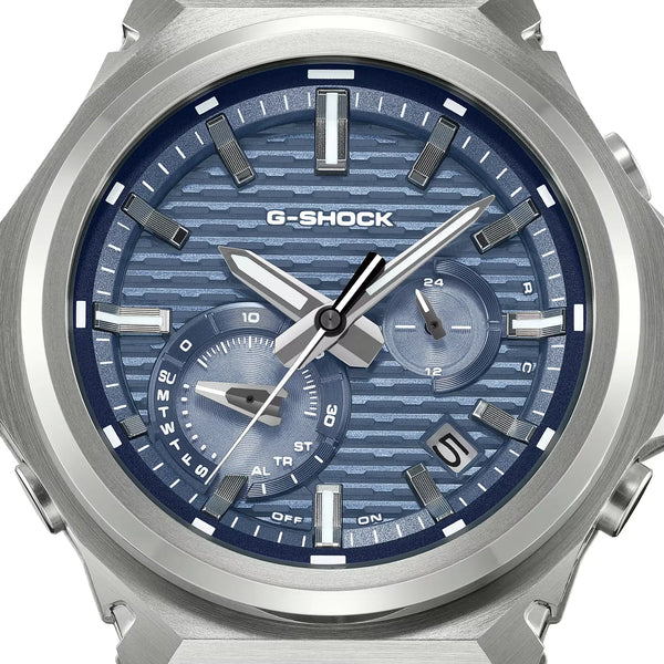 Casio G-Shock G-Steel Men's 44mm Blue Dial Tough Solar Watch
