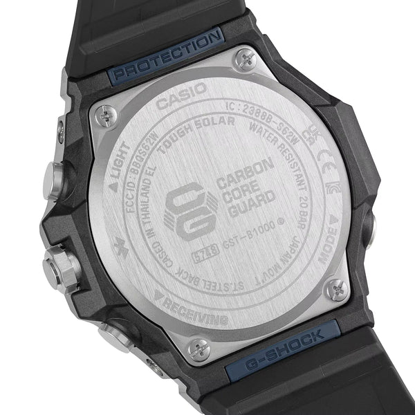 Casio G-Shock G-Steel Men's 44mm Blue Dial Tough Solar Watch
