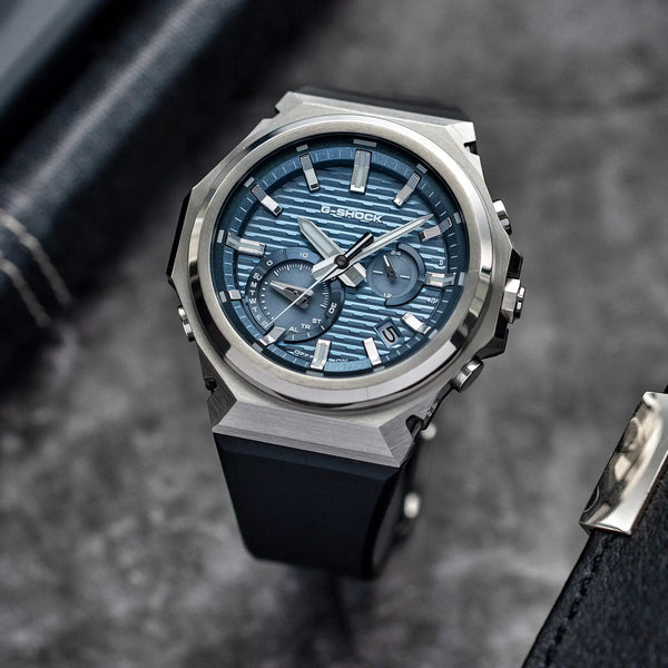 Casio G-Shock G-Steel Men's 44mm Blue Dial Tough Solar Watch