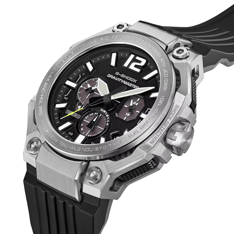 Casio G-Shock MASTER OF G GRAVITYMASTER Black 47mm Solar Watch