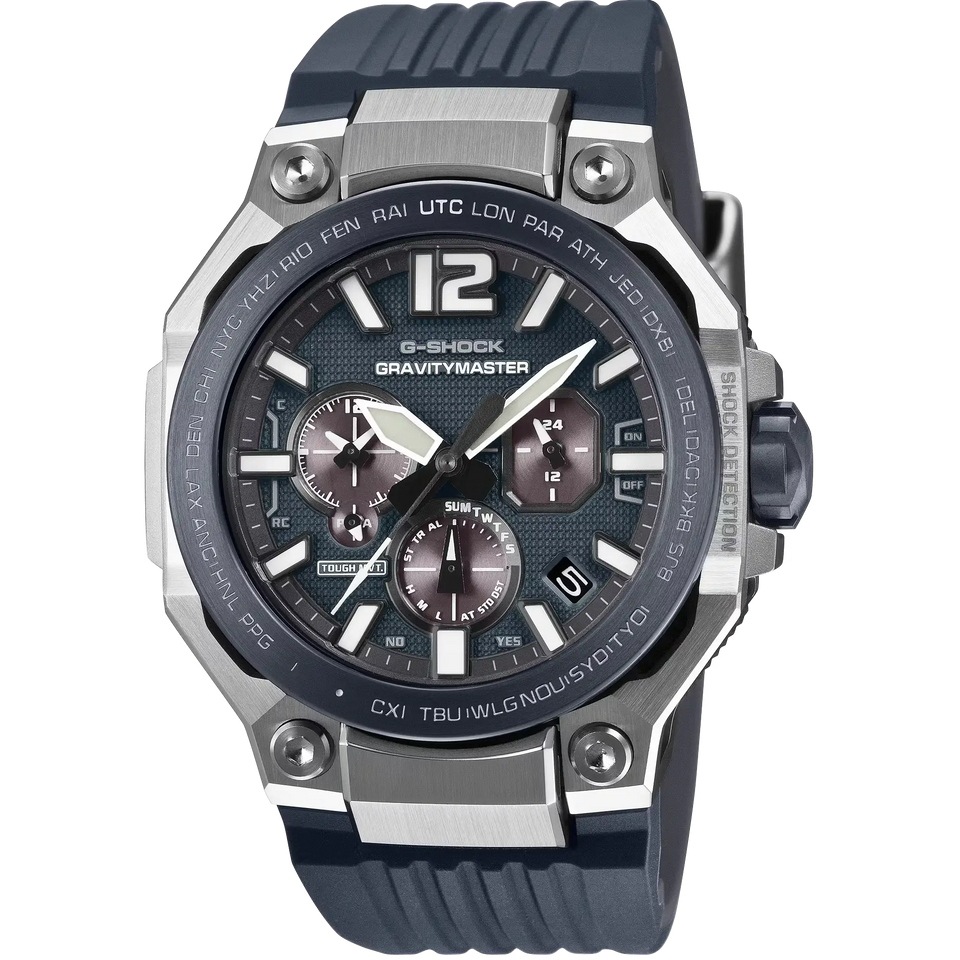 Casio G-Shock MASTER OF G GRAVITYMASTER 47mm Blue Solar Watch
