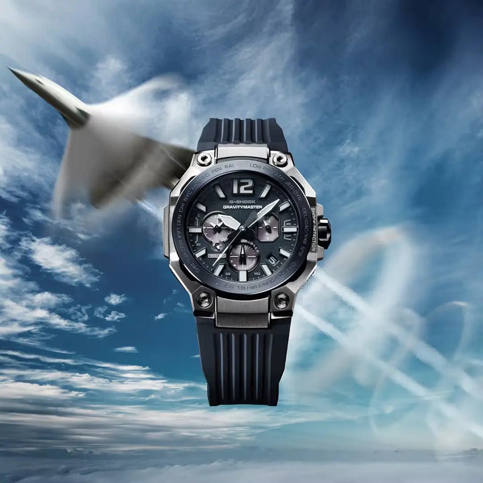 Casio G-Shock MASTER OF G GRAVITYMASTER 47mm Blue Solar Watch