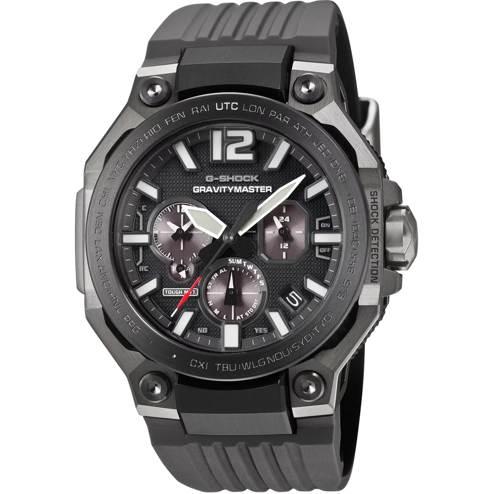 Casio G-Shock MASTER OF G GRAVITYMASTER 47mm Black Solar Watch