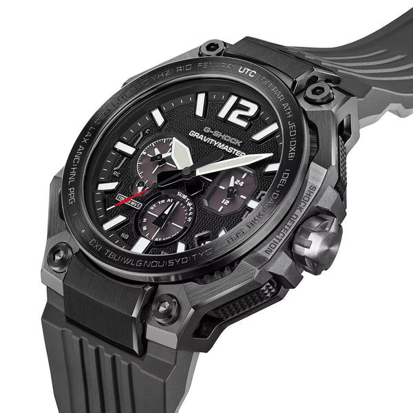 Casio G-Shock MASTER OF G GRAVITYMASTER 47mm Black Solar Watch