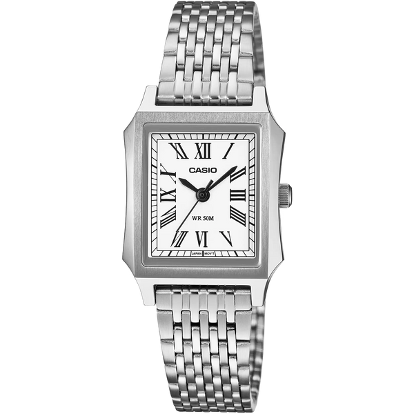 Casio Ladies Rectangular Dial 24mm Elegant Watch
