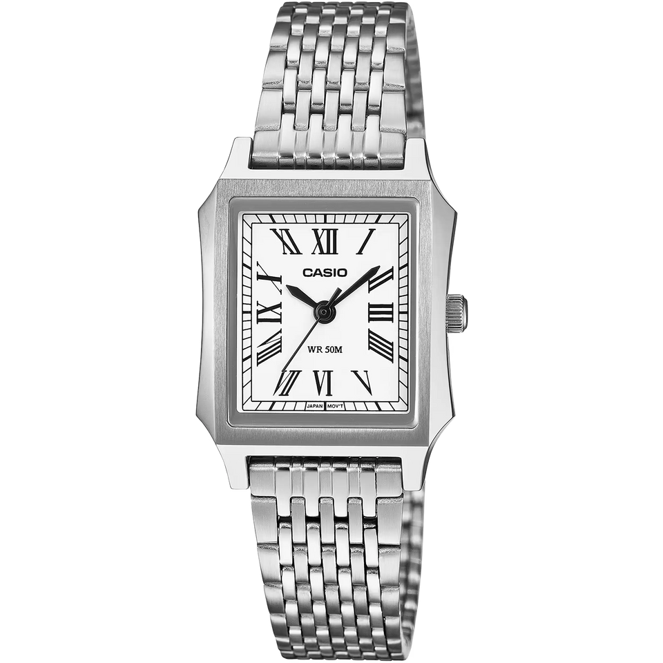 Casio Ladies Rectangular Dial 24mm Elegant Watch
