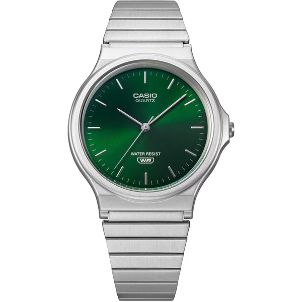 Casio Vintage Iconic 35mm Green Dial Quartz Watch