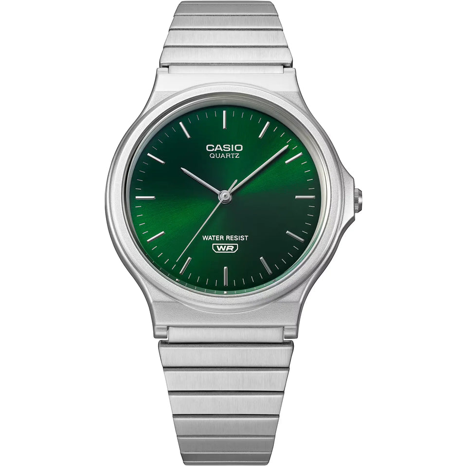 Casio Vintage Iconic 35mm Green Dial Quartz Watch