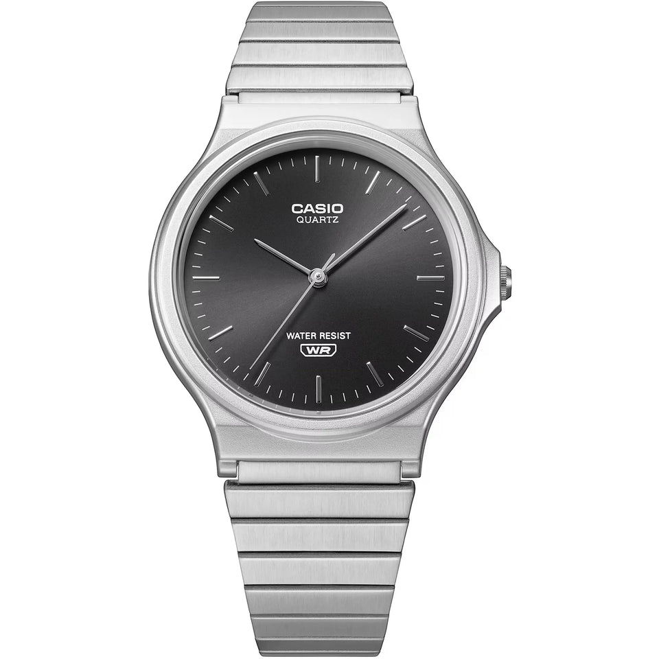 Casio Iconic 35mm Grey Dial Quartz Watch