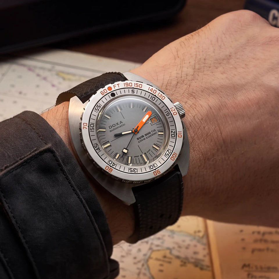 Doxa SUB 300 Titanium Clive Cussler Limited Edition Watch