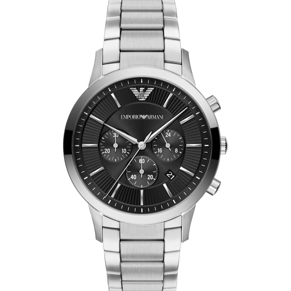 Emporio Armani Men's Archetipo 43mm Black Dial Bracelet Watch