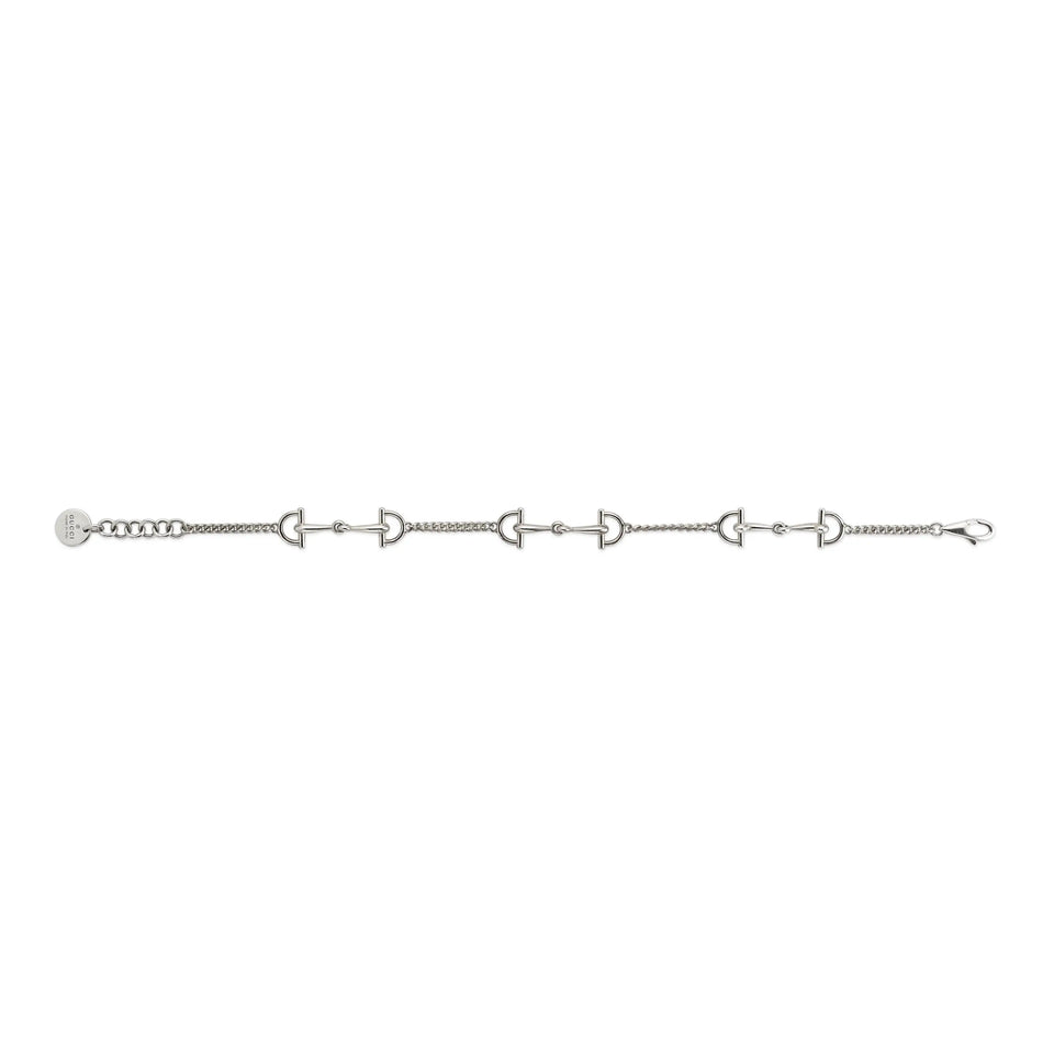 Francis & Gaye Ladies Silver Staffa Horsebit Bracelet