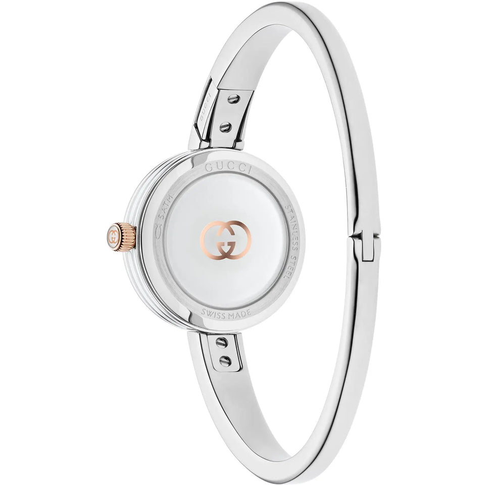 Gucci Ladies 30mm Model 2000 Diamond Set Bangle Watch