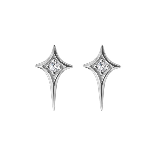 Hot Diamonds Ladies' Star Stone Set Stud Earrings