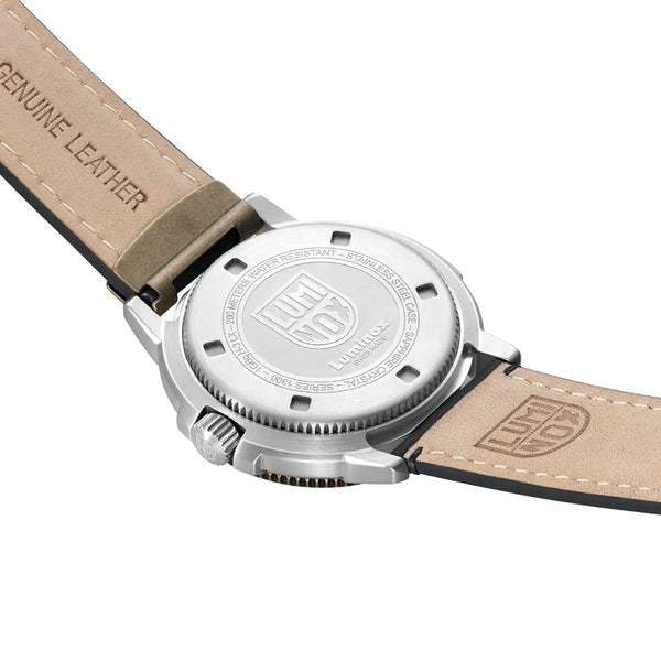 Luminox Men's Adventure Outdoor Explorer 43mm Brown Strap Watch