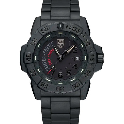 Luminox Men's Limited Edition Navy SEAL 'SEMPER-FORTIS' Bracelet Watch