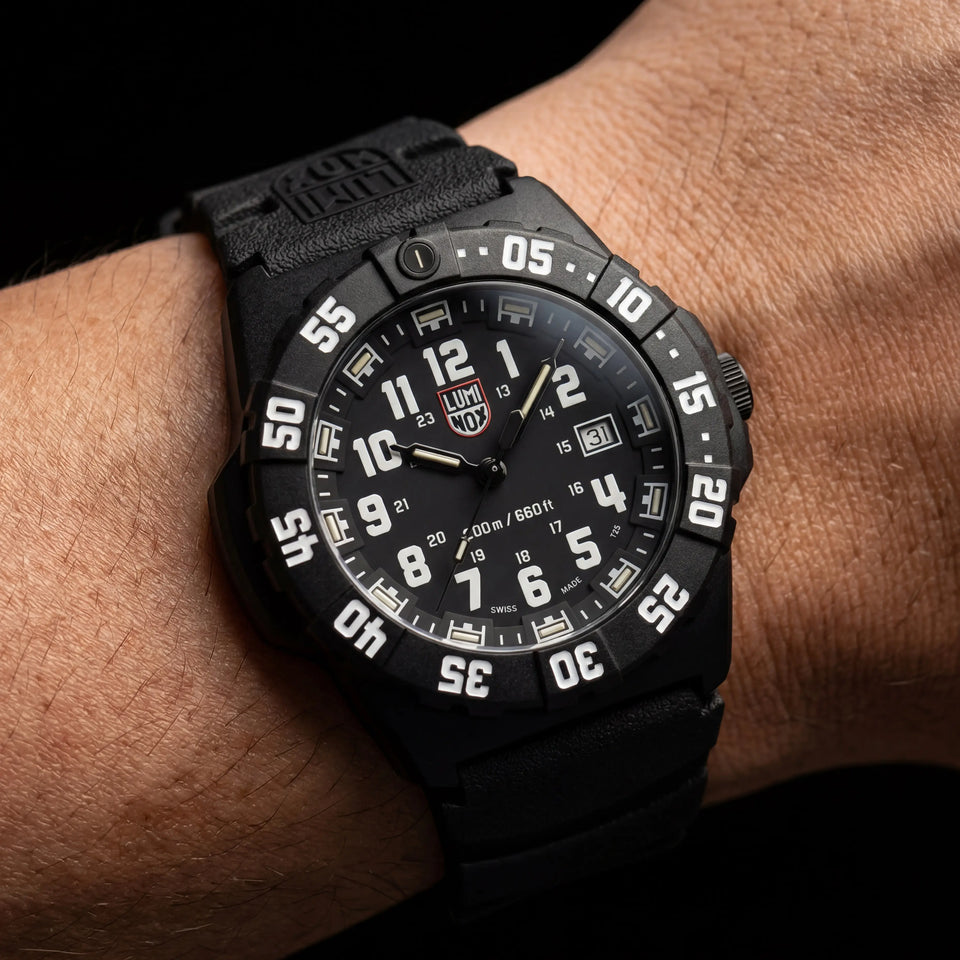 Luminox Men's Navy SEAL 44mm Rubber Strap Diver Watch