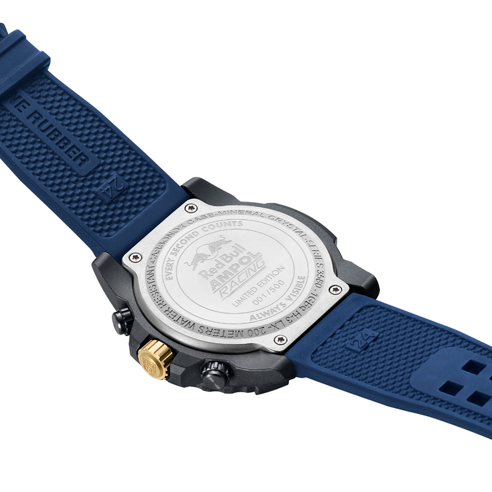Luminox Limited Edition Red Bull Racing Blue Strap Chronograph Watch