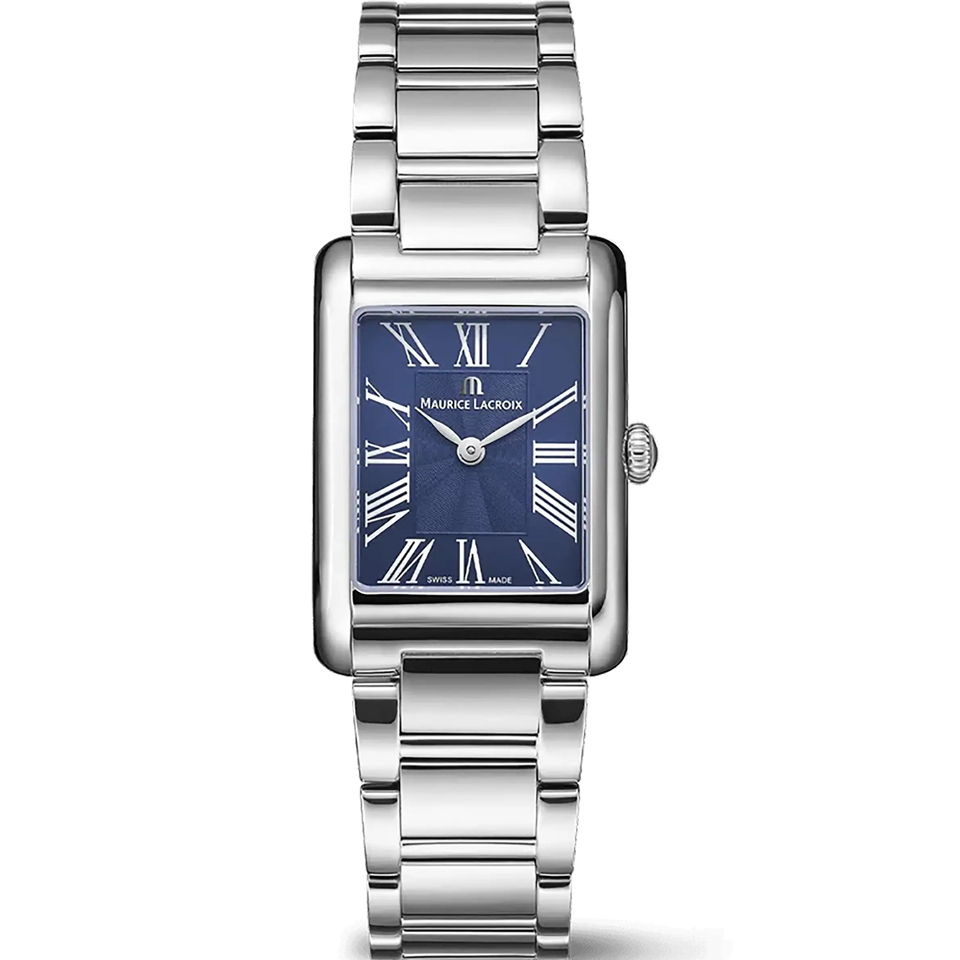 Maurice Lacroix Ladies Fiaba Square 24mm Blue Dial Watch